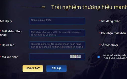 Hướng dẫn anh em tân thủ các bước đăng ký tài khoản tại nhà cái QH88 dễ dàng